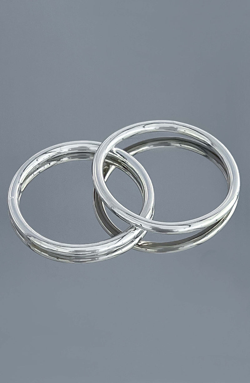 Adorn Bangle Pack - Silver