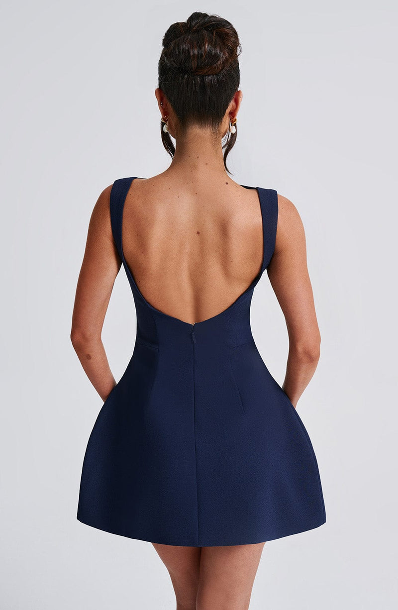 Alana Mini Dress - Navy