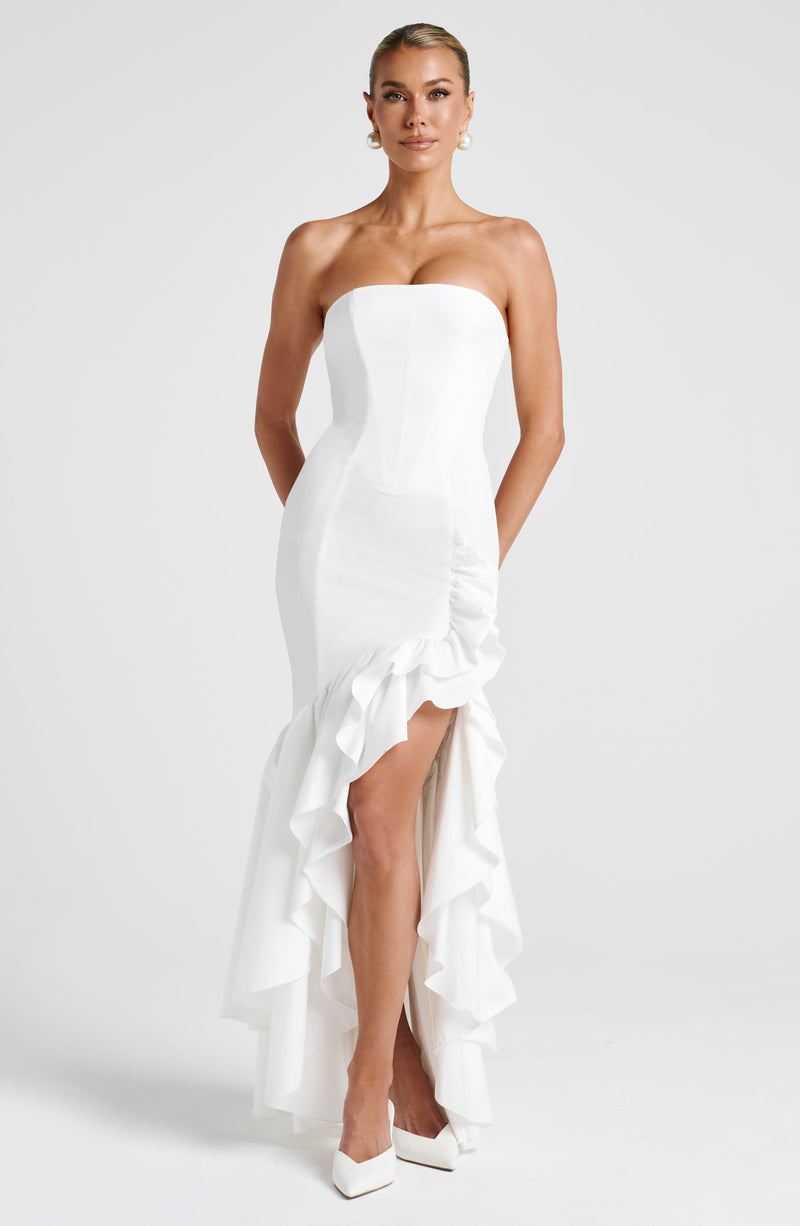 Angelina Maxi Dress - Ivory