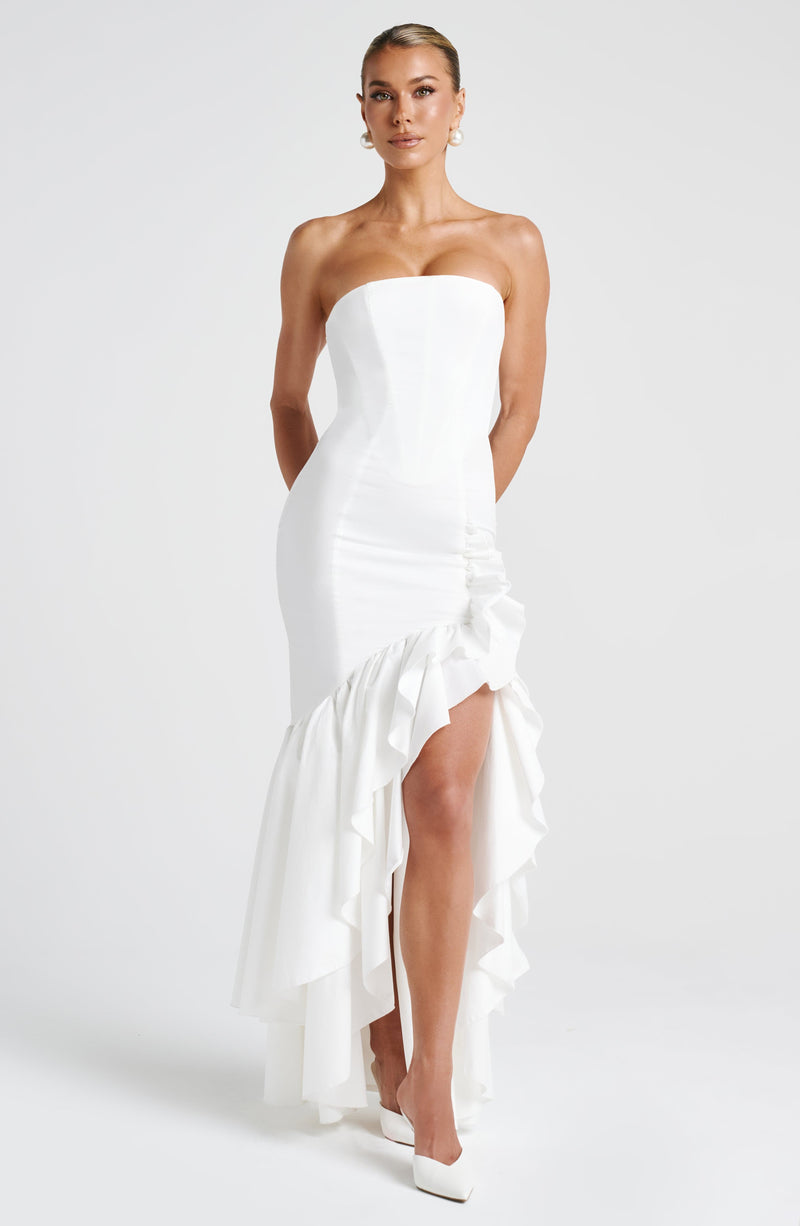 Angelina Maxi Dress - Ivory