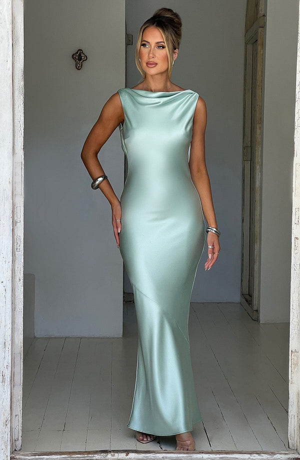 Azuri Maxi Dress - Turquoise