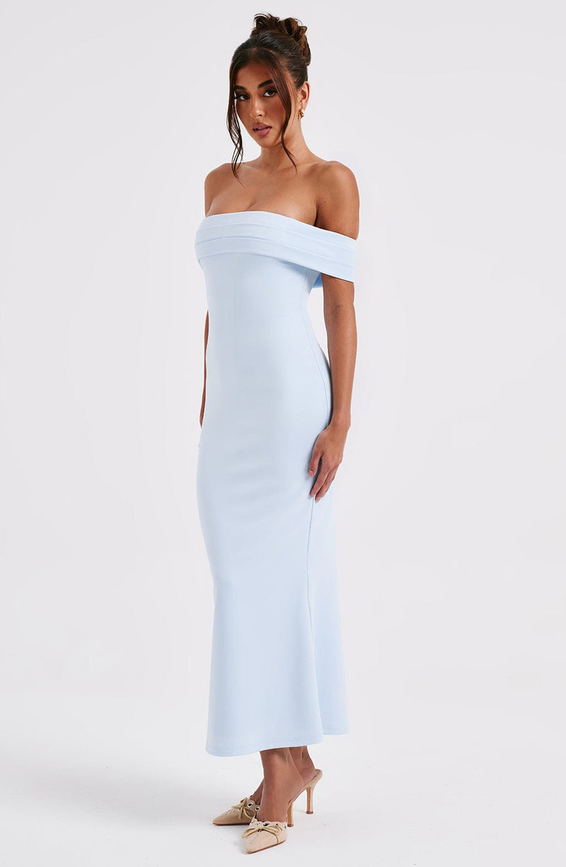 Bex Midi Dress - Blue