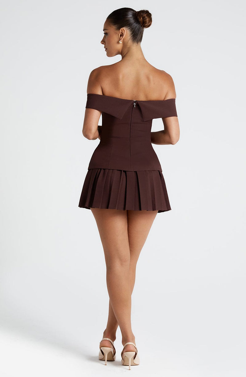 Blakely Top - Plum Brown