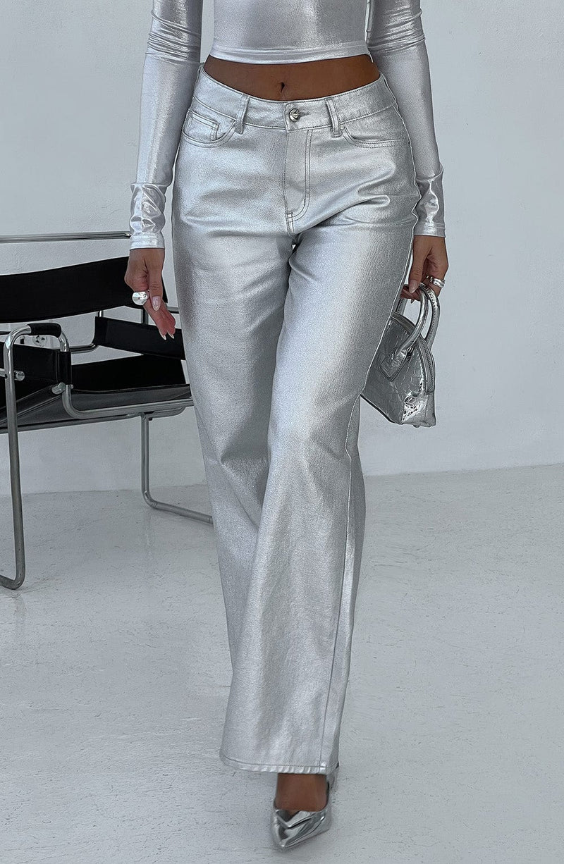 Cassidy Pant - Silver