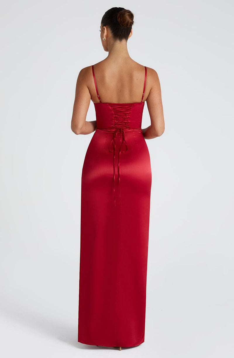 Clementine Maxi Dress - Red