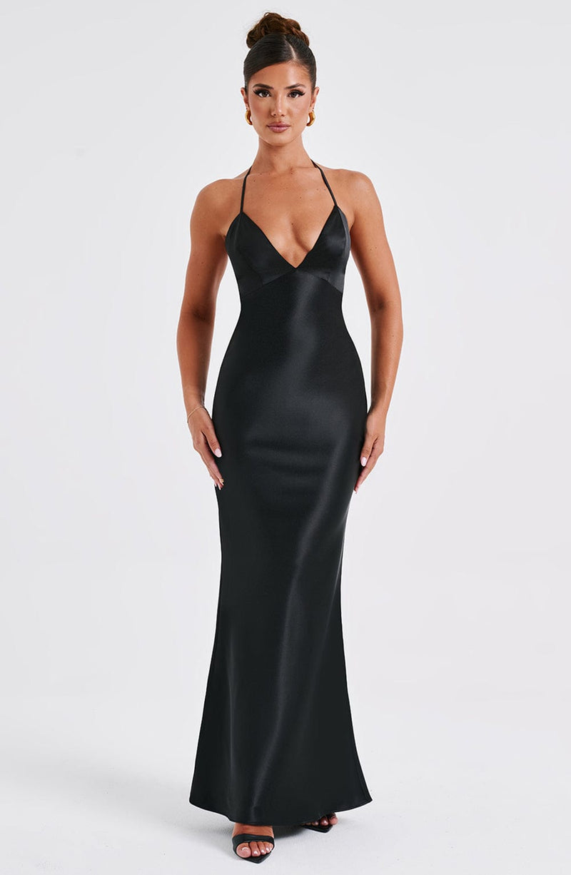 Delphine Maxi Dress - Black