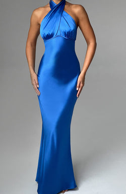 Dimitra Maxi Dress - Blue