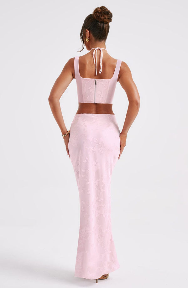 Elizabeth Maxi Skirt - Blush