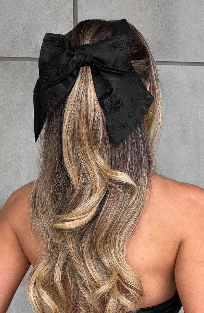 Elsa Bow - Black