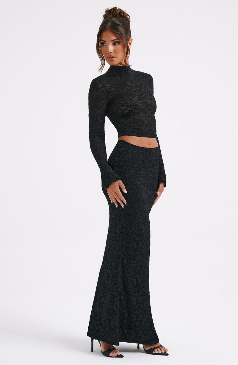 Fernanda Maxi Skirt - Black