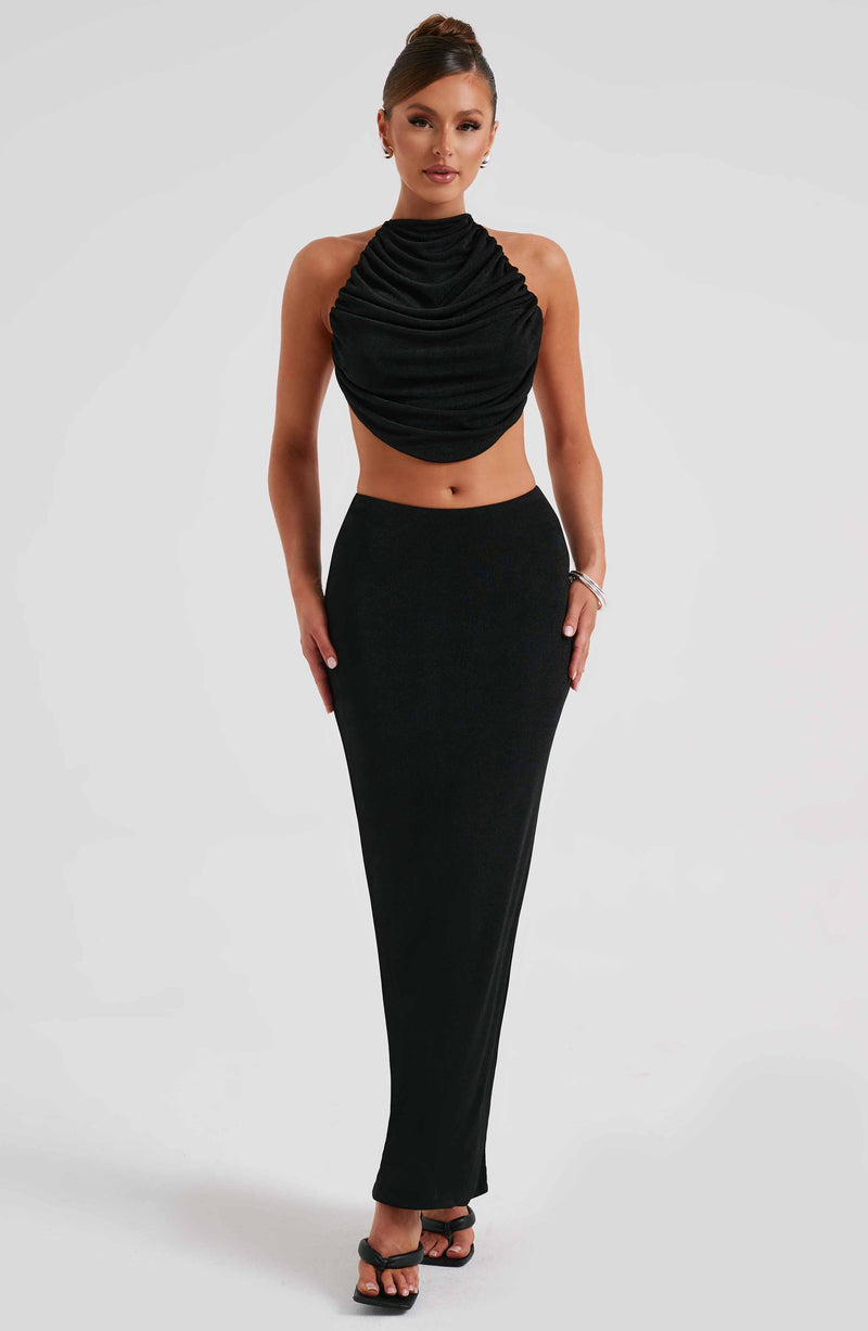 Fifi Maxi Skirt - Black