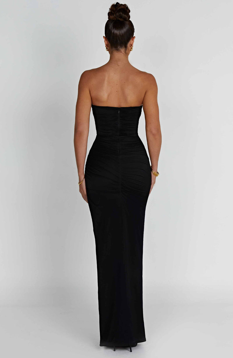 Giovanna Maxi Dress - Black