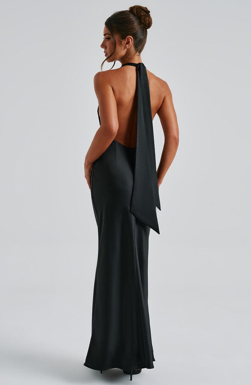 Halo Maxi Dress - Black