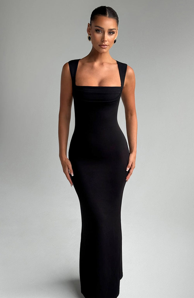 Helena Maxi Dress - Black