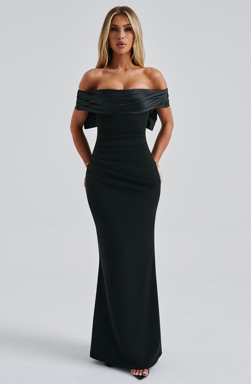 Joanna Maxi Dress - Black