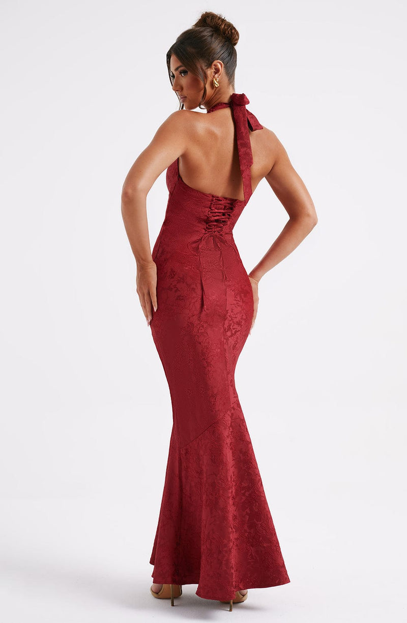 Josephine Maxi Dress - Red