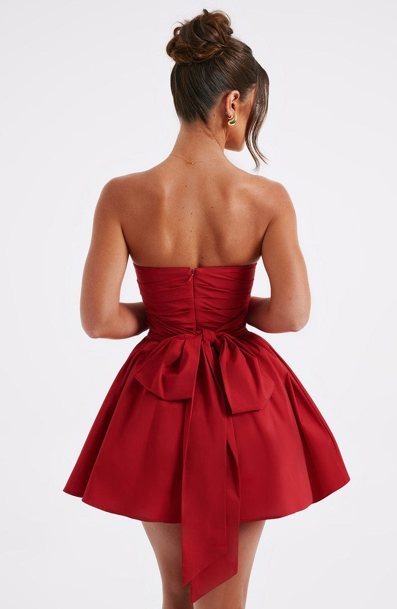 Katrina Mini Dress - Red