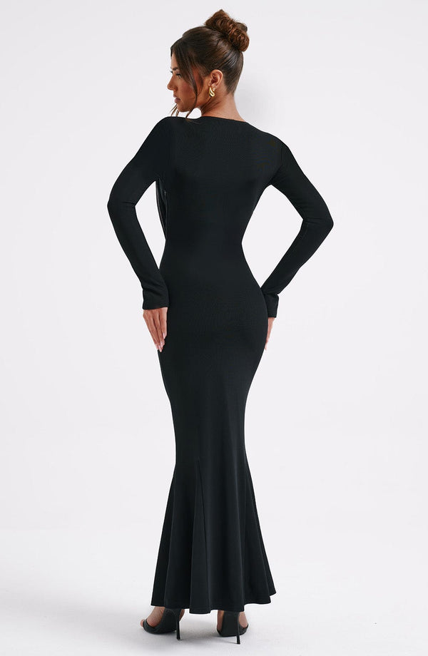 Martina Maxi Dress - Black