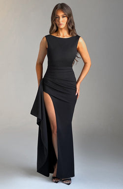 Pandora Maxi Dress - Black