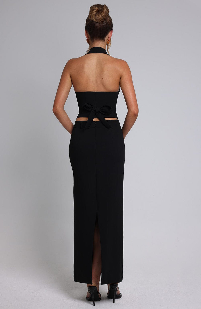 Piper Maxi Skirt - Black