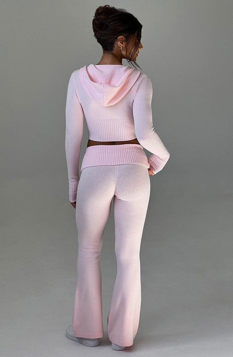 Portia Knit Pants - Pink