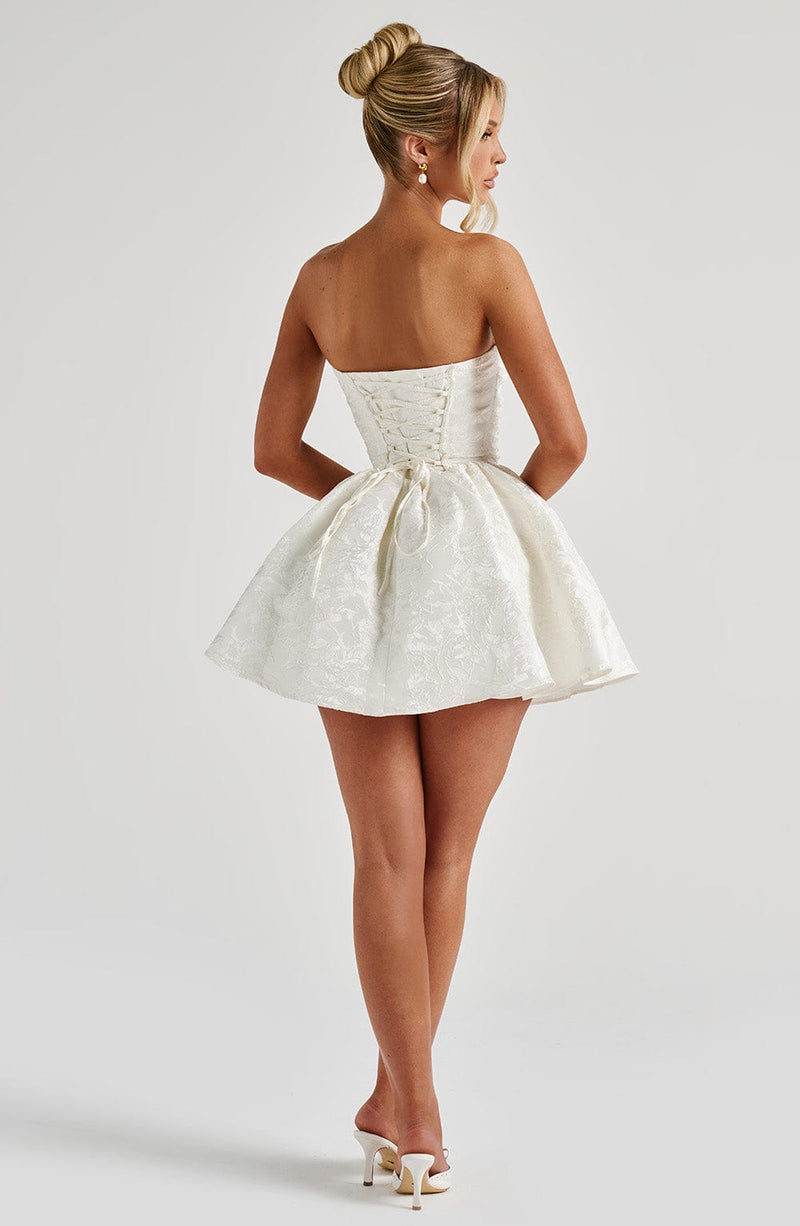 Salome Mini Dress - Ivory