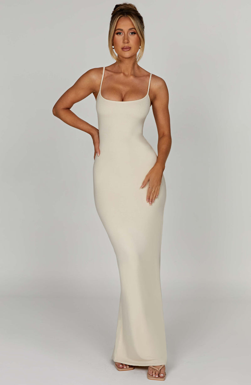 Saskia Maxi Dress - Cream