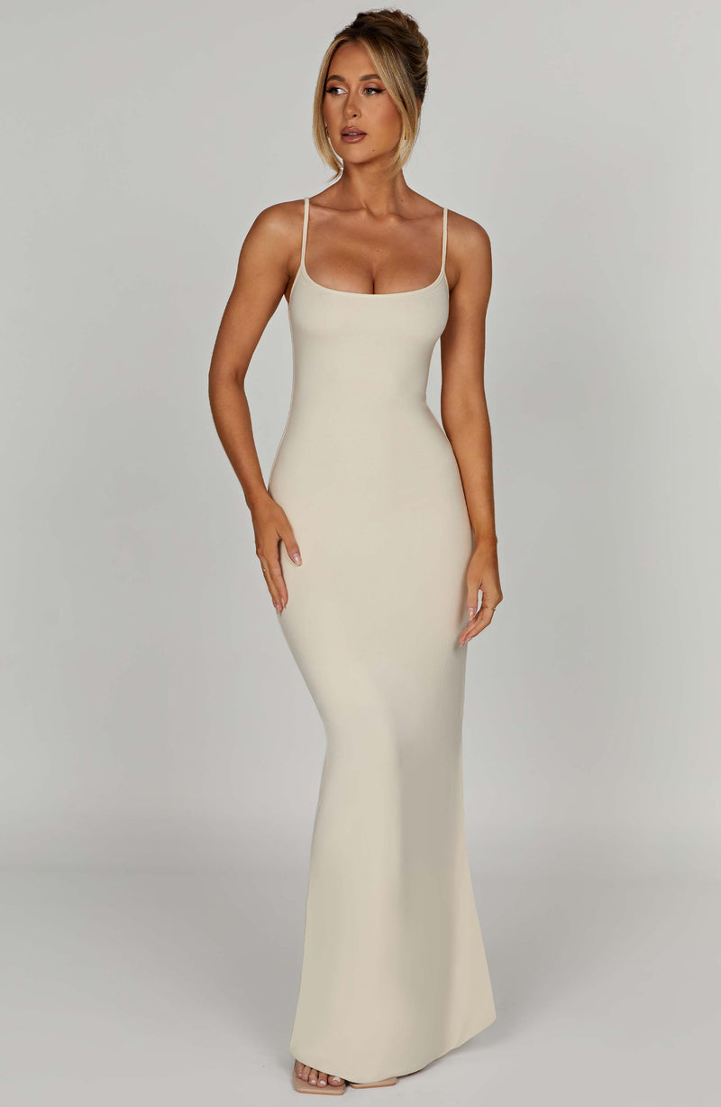 Saskia Maxi Dress - Cream