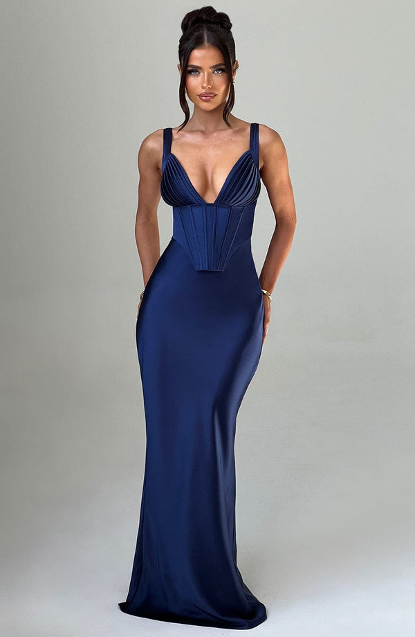 Shae Maxi Dress - Navy