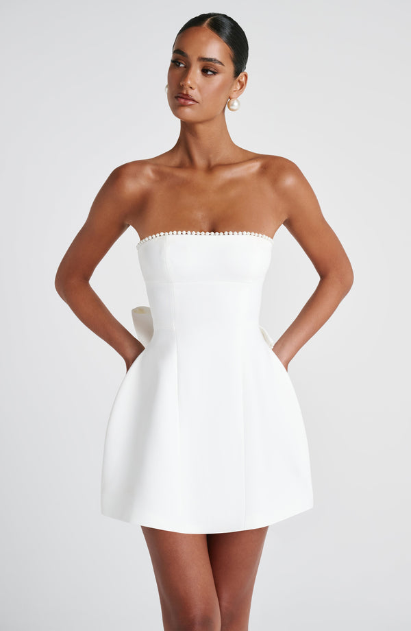 Suni Mini Dress - Ivory