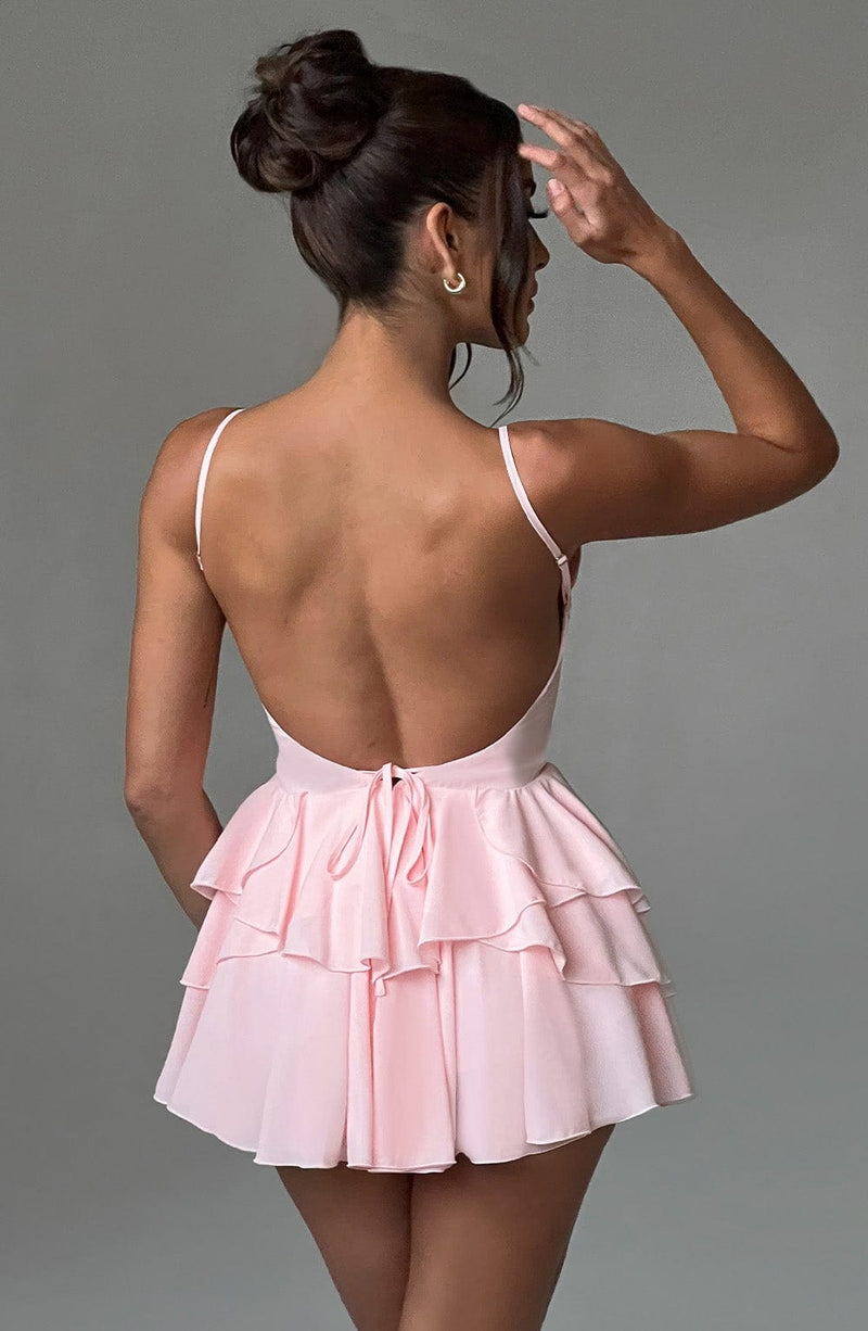 Veena Playsuit - Blush